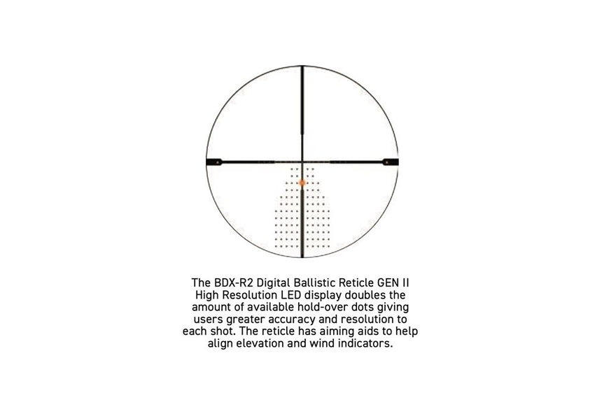 Sig Sauer Sierra6BDX Riflescope Reticle