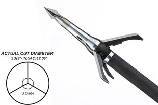 Grim Reaper Pro Series Mechanical 3 Blade Broadhead