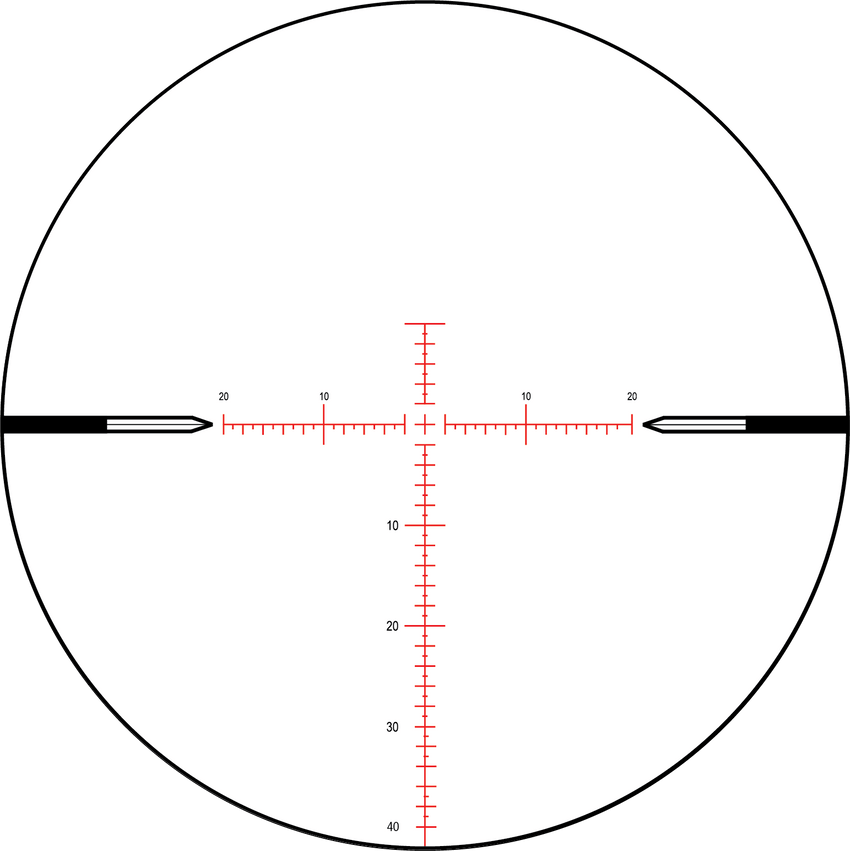 MOAR 4-32x50mm F1 Reticle