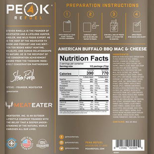 Peak Refuel American Buffalo BBQ Mac & Cheese