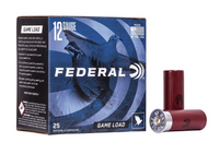 Federal - Game Load Upland 12 Gauge 8 Shot - 25 Round Box