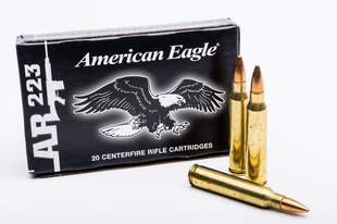 Federal - American Eagle 223 Rem FMJ 55gr - 20 Round Box