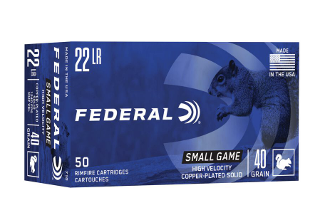 Federal - Small Game 22 LR 40 Grain - 50 Round Box