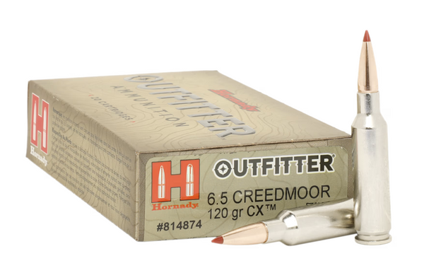 Hornady - Outfitter 6.5 Creedmoor 120 Grain CX Ammo - 20 Round Box