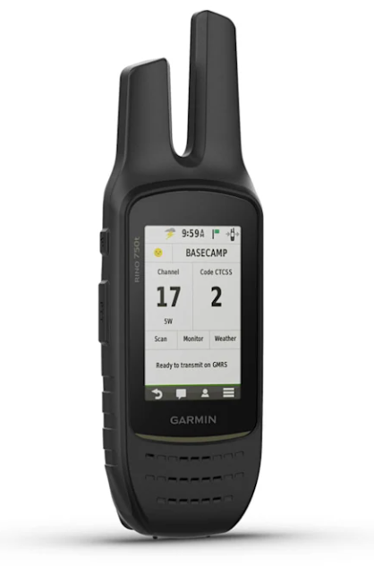 Garmin Rino 750t 2-Way Radio/GPS Navigator with Camera and TOPO Mapping