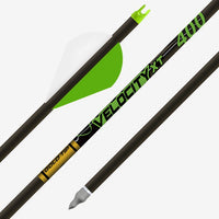 Gold Tip Velocity XT arrows fletched