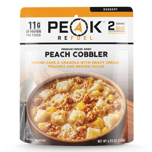 Peak Refuel - Peach Cobbler Dessert