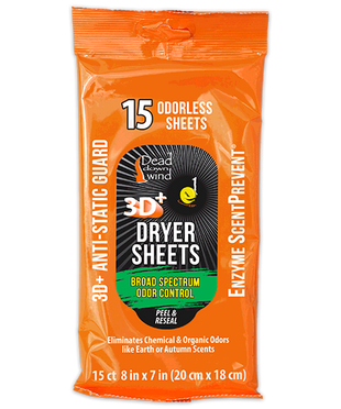 Dead Down Wind - Unscented Dryer Sheets