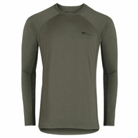 Shop - Stone Glacier - Chinook Merino Crew LS Tarmac|||